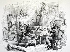 A régi kíváncsiság boltja, 1841 alkotó: Hablot Knight Browne